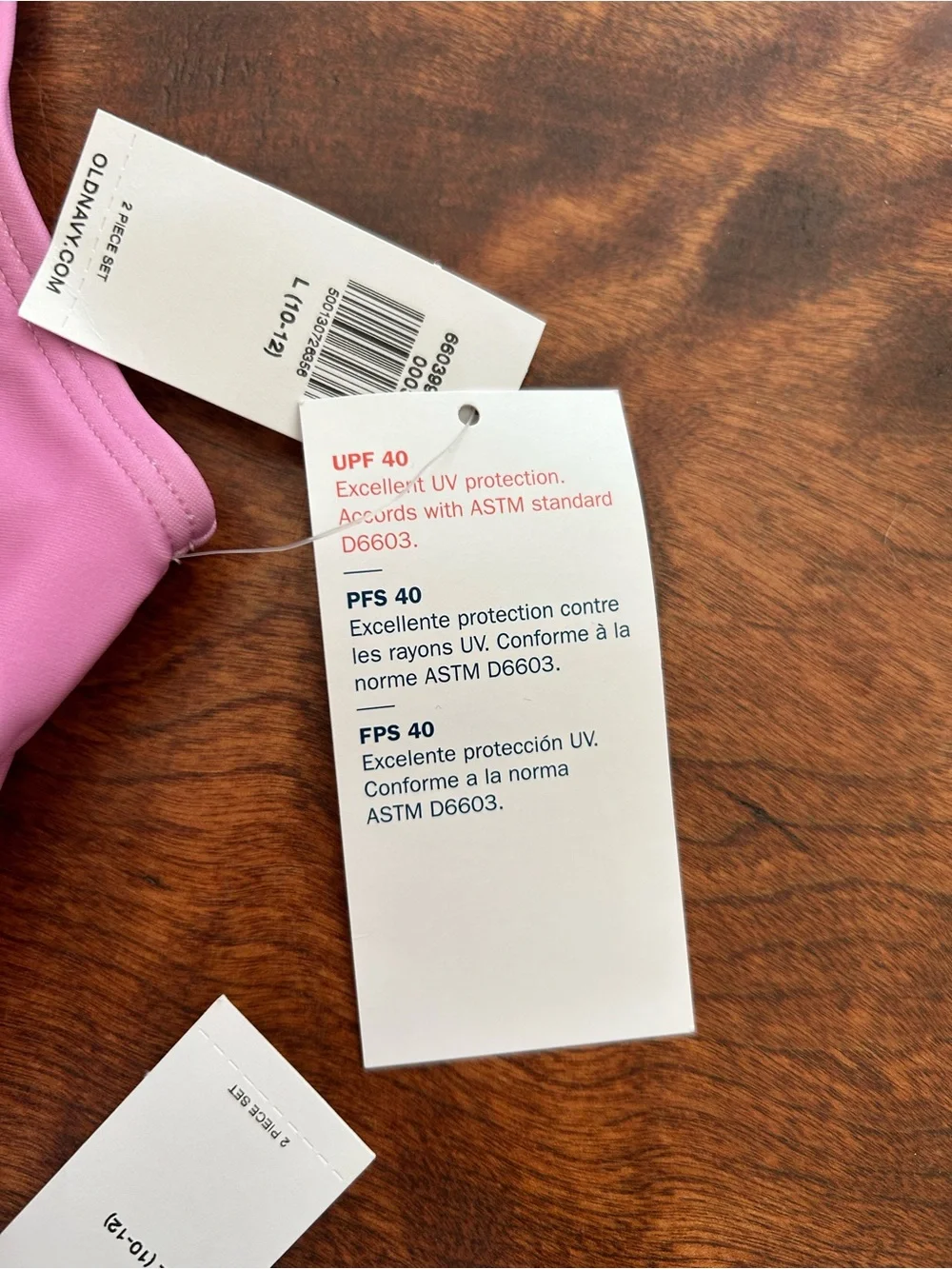 🩷 NWT! Old Navy Pink Butterfly Crop Tankini Set